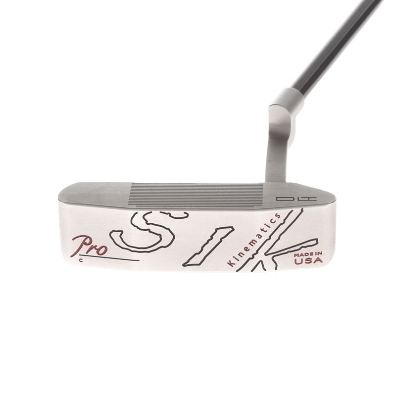 Kinematics Pro Sik Mens Right Hand Putter 35" Blade Steel/Black - Sik Golf