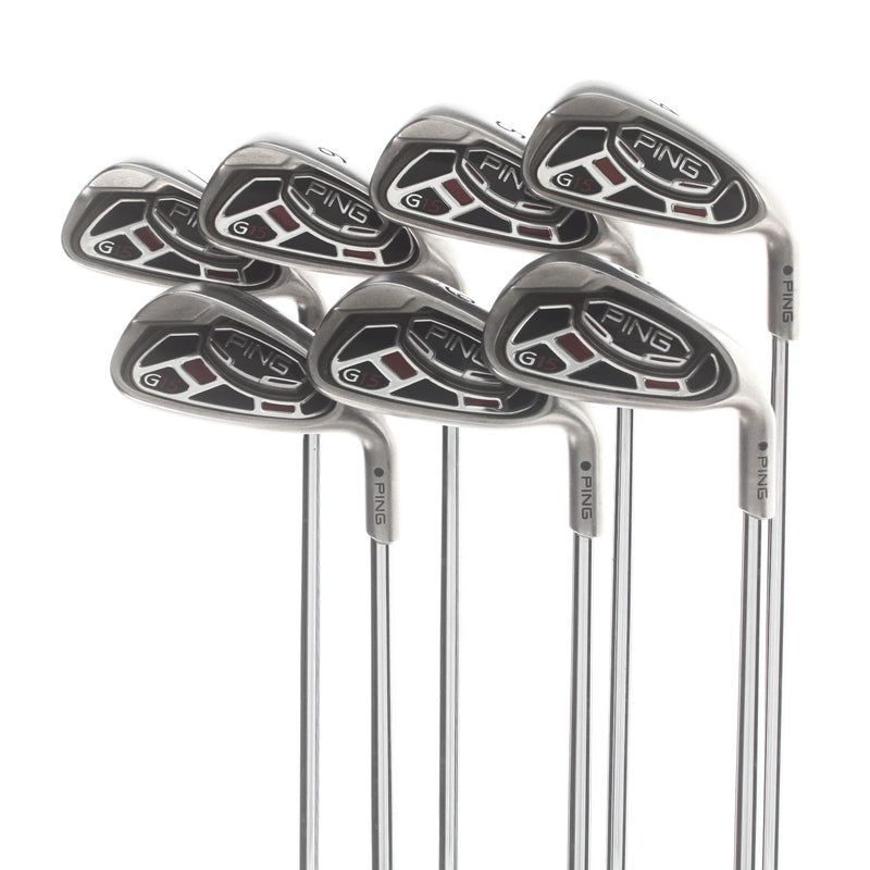 Ping G-15 Steel Mens Right Hand Irons 4-PW Black Dot Regular - Ping Steel