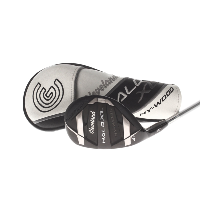 Cleveland Halo XL Graphite Mens Left Hand 4 Hybrid 20* Senior - Ascent 40g