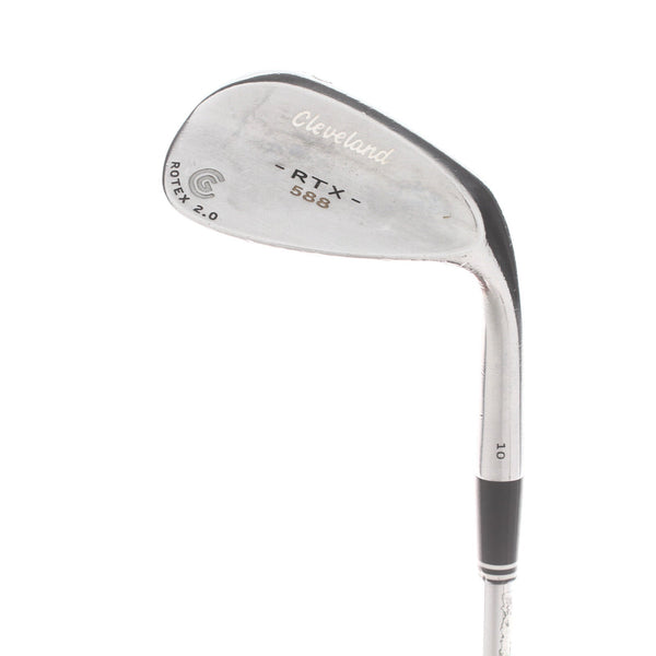 Cleveland RTX 588 Steel Mens Right Hand Gap Wedge 50* Wedge Flex - KBS Hi-Rev