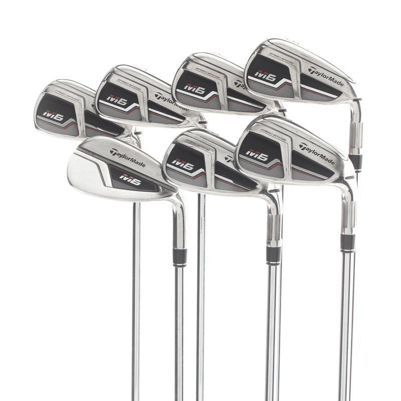 TaylorMade M6 Steel Mens Right Hand Irons 5-SW Regular - KBS Max