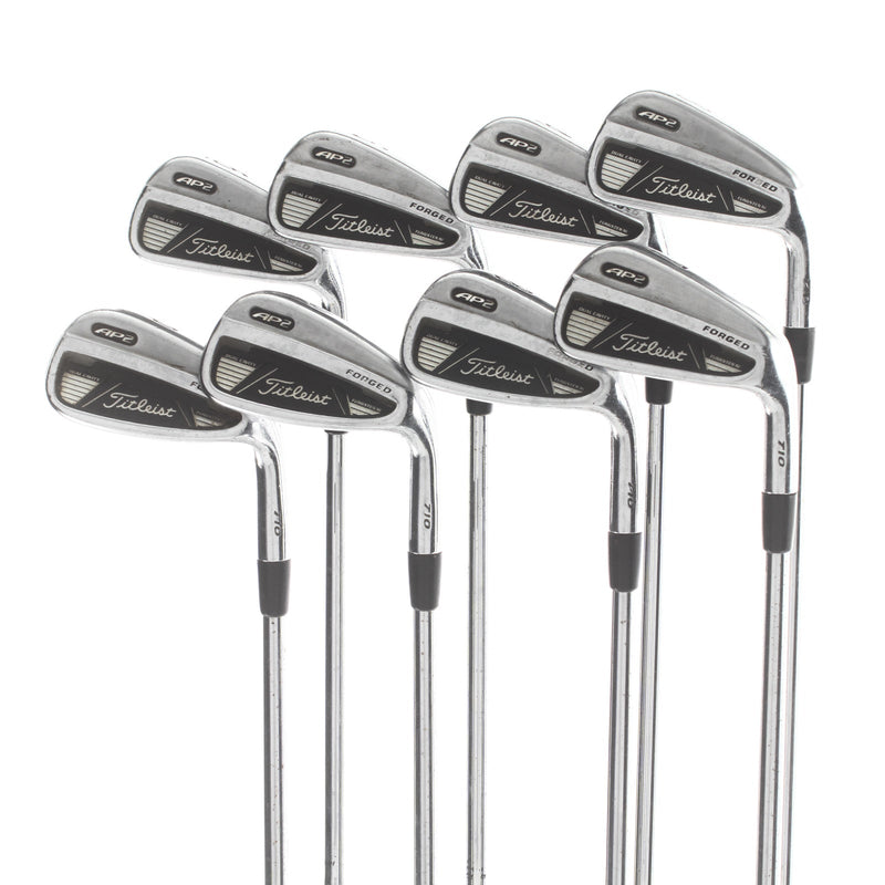Titleist AP2 710 Steel Mens Right Hand Irons 3-PW Stiff - Dynamic Gold