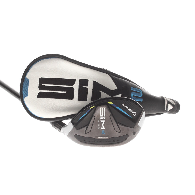 TaylorMade Sim 2 Max Graphite Mens Right Hand 3 Hybrid 19* Stiff - Kuro Kage