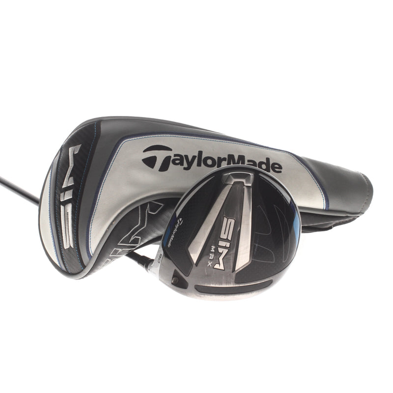 TaylorMade Sim Max Graphite Mens Right Hand Driver 9* Stiff - Ventus 6