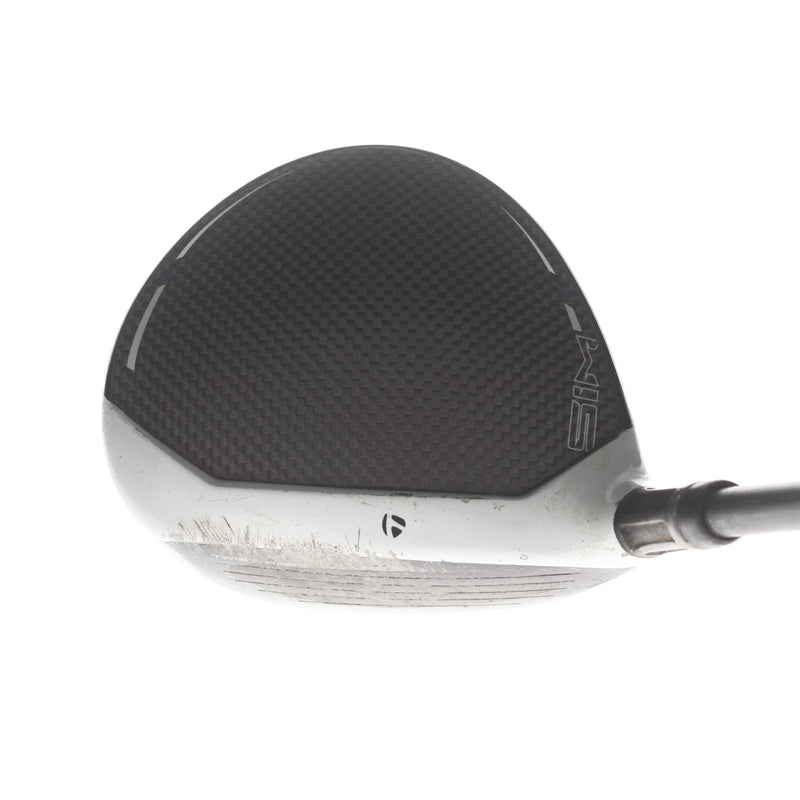 TaylorMade Sim Max Graphite Mens Right Hand Fairway 3 Wood 15* Stiff - Tensei White