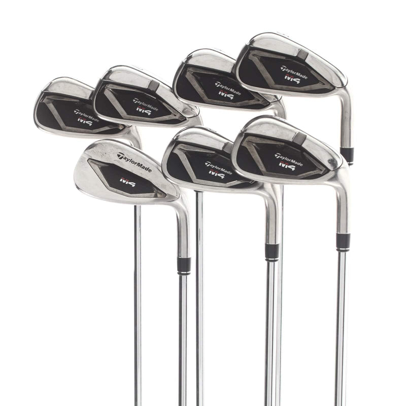 TaylorMade M4 Steel Mens Right Hand Irons 5-SW Regular - KBS MAX 85