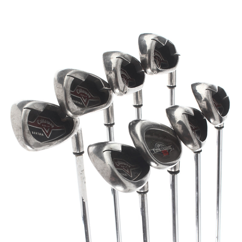 Callaway Big Bertha Steel Mens Right Hand 5-PW-GW-SW Regular - Memphis 10