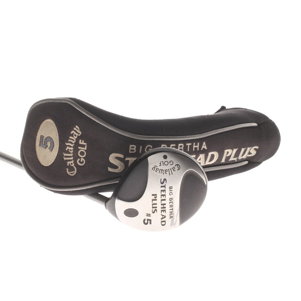 Callaway Big Bertha Steelhead Plus Graphite Mens Right Hand Fairway 5 Wood 18* Regular - Steelhead Plus