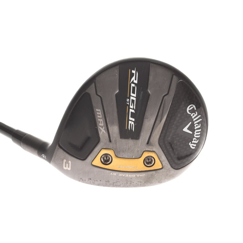 Callaway Rogue ST max Graphite Mens Right Hand Fairway 3 Wood 15* Stiff - Tensei Blue 75