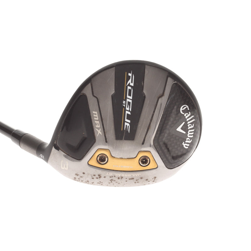 Callaway Rogue ST max Graphite Mens Right Hand Fairway 3 Wood 15* Stiff - Tensei Blue 65