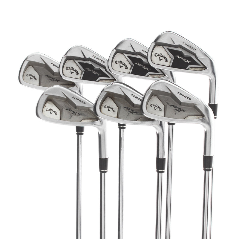 Callaway Apex Pro Steel Mens Right Hand Irons 5-GW Stiff - N.S Pro