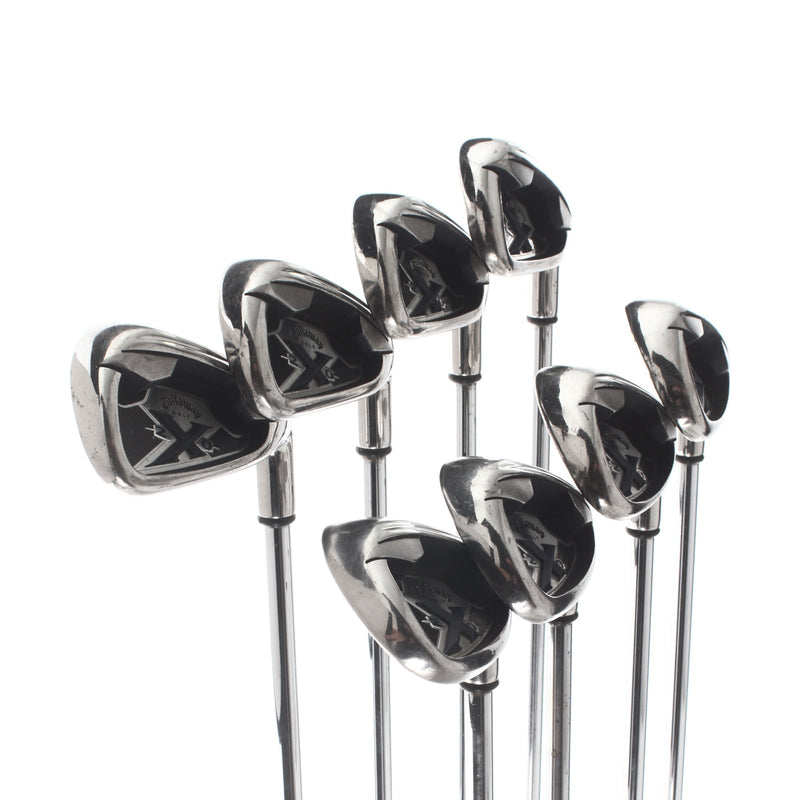 Callaway X 20 Steel Mens Right Hand Irons 4-SW Uniflex - Callaway