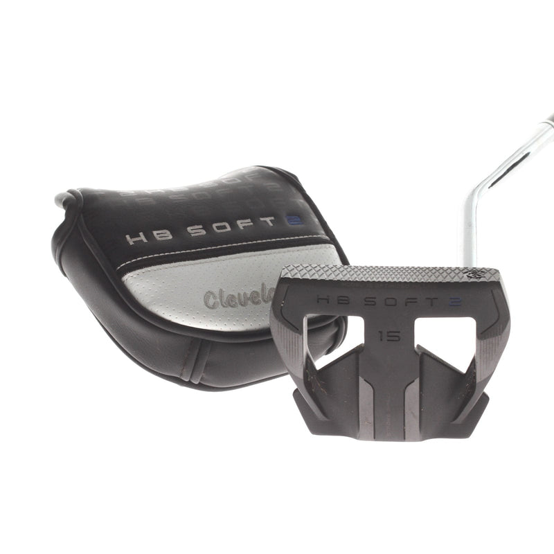 Cleveland HB Soft 2 /15 Mens Right Hand Putter 35" Mallet - Cleveland Straight