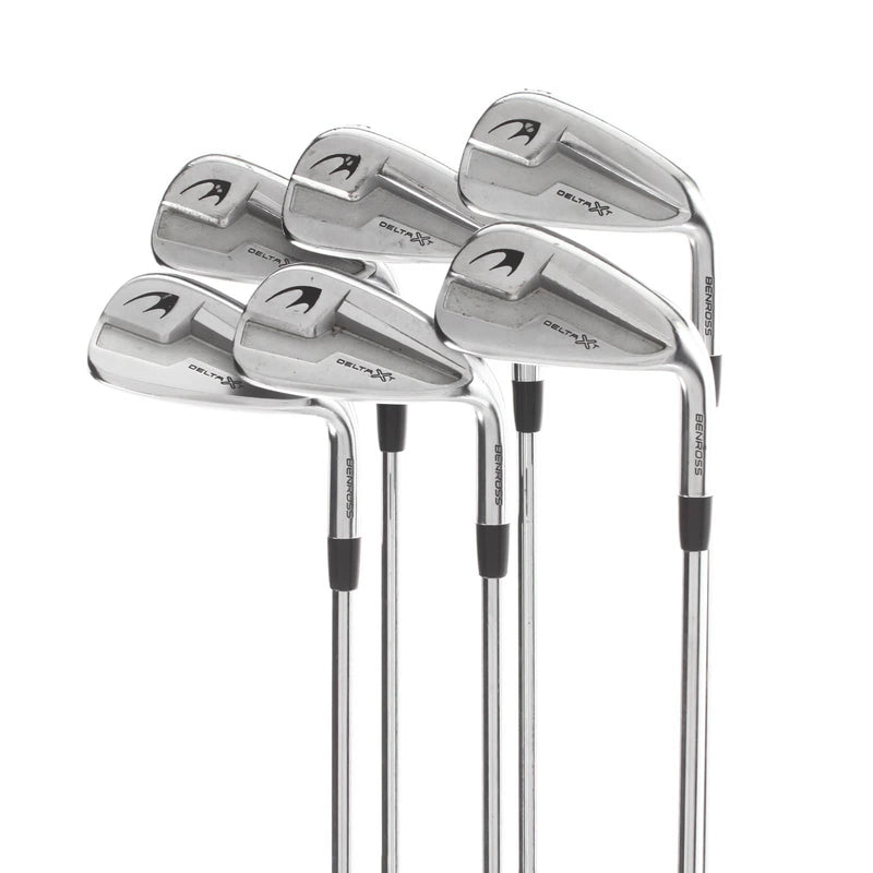 Benross Delta-Xt Steel Mens Right Hand Irons 5-SW Regular (+1.5") - KBS Tour