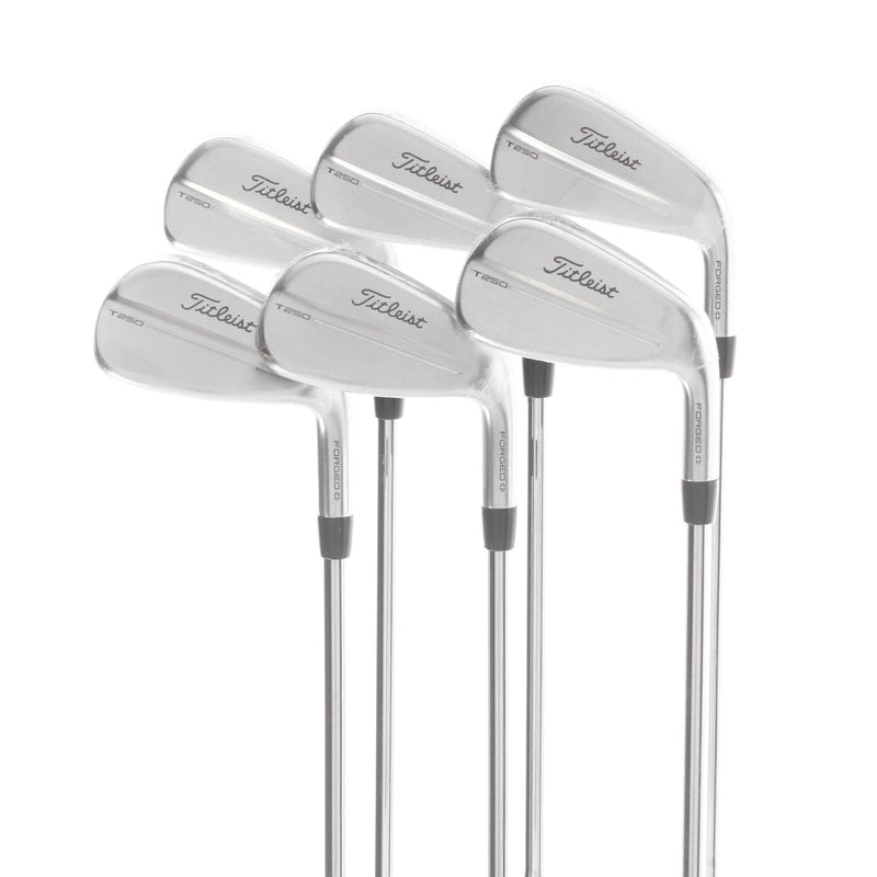 Titleist T-250 Steel Mens Right Hand Irons 5-PW Regular - AMT Silver