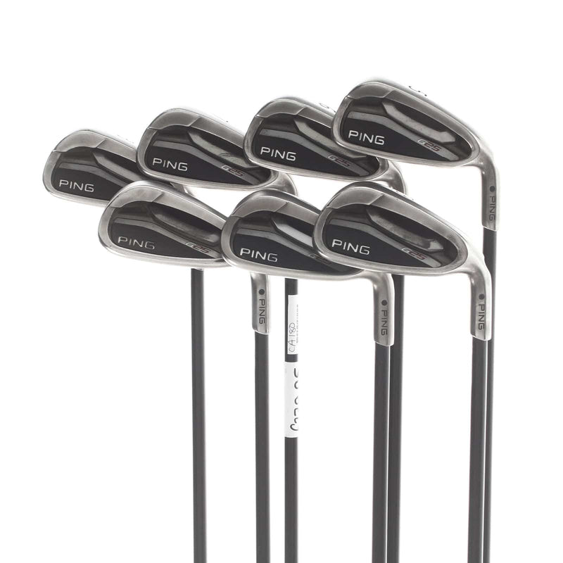 Ping G25 Graphite Mens Right Hand Irons 5-GW 10 Bounce Senior - TFC-189