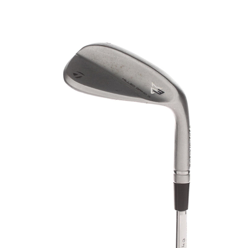 TaylorMade Milled Grind 3 Steel Mens Right Hand Lob Wedge 60* 10 Bounce S Grind Stiff - Dynamic Gold Tour Issue