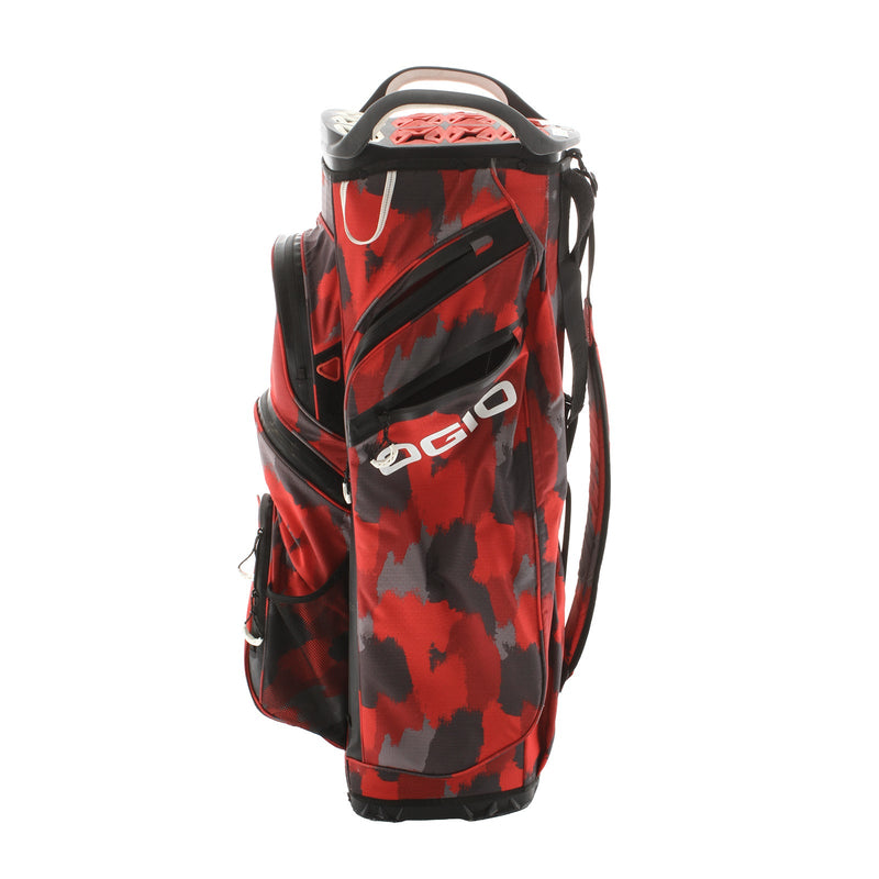 Ogio Cart Bag - Red/Black