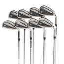 Wilson Dynapwr Steel Mens Right Hand Irons 5-GW+SW Regular - KBS Max Ultralite