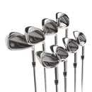 Wilson Dynapwr Steel Mens Right Hand Irons 5-GW+SW Regular - KBS Max Ultralite