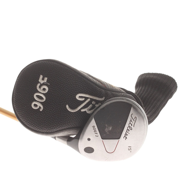 Titleist 906F2 Graphite Mens Right Hand Fairway 3 Wood 15* Stiff - Proforce V-2