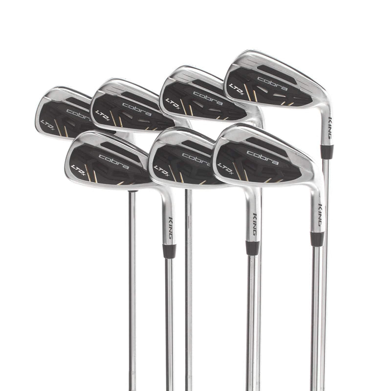 Cobra ltd X Steel Mens Right Hand Irons 5-GW Regular - KBS Tour 90