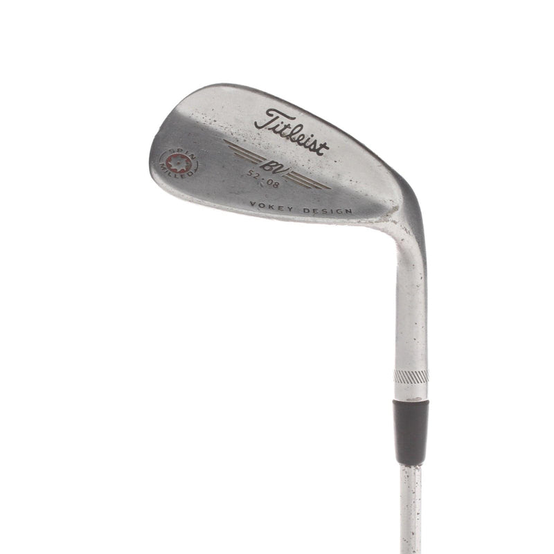 Titleist Vokey Steel Mens Right Hand Gap Wedge 52* 8 Bounce Wedge Flex - Vokey