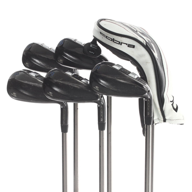 Cobra T-Rail Graphite Mens Right Hand 6-pw+Hybrid Senior - Recoil F 2