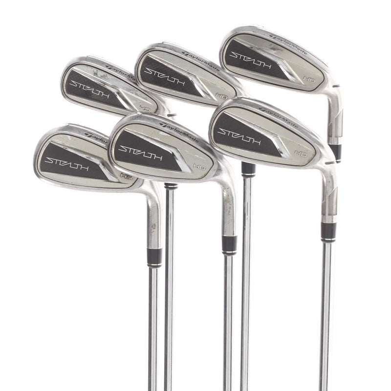 Taylormade Stealth HD Steel Mens Right Hand Irons 5-PW Regular - KBS MAX MT 85G