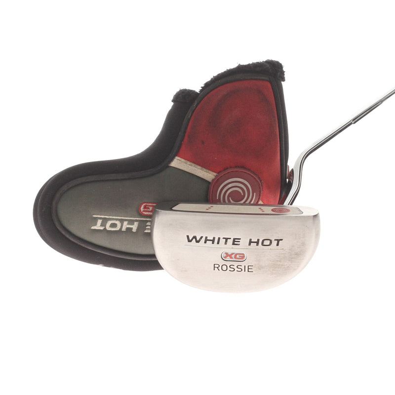 Odyssey White Hot XG Rossie Mens Right Hand Putter 34" Mid-Mallet - SuperStroke Flatso 2.0