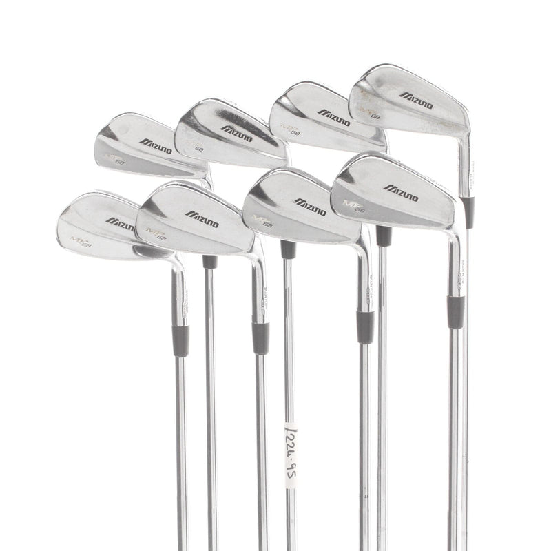 Mizuno MP-68 Steel Mens Right Hand Irons 3-PW Extra Stiff - Dynamic Gold 120g