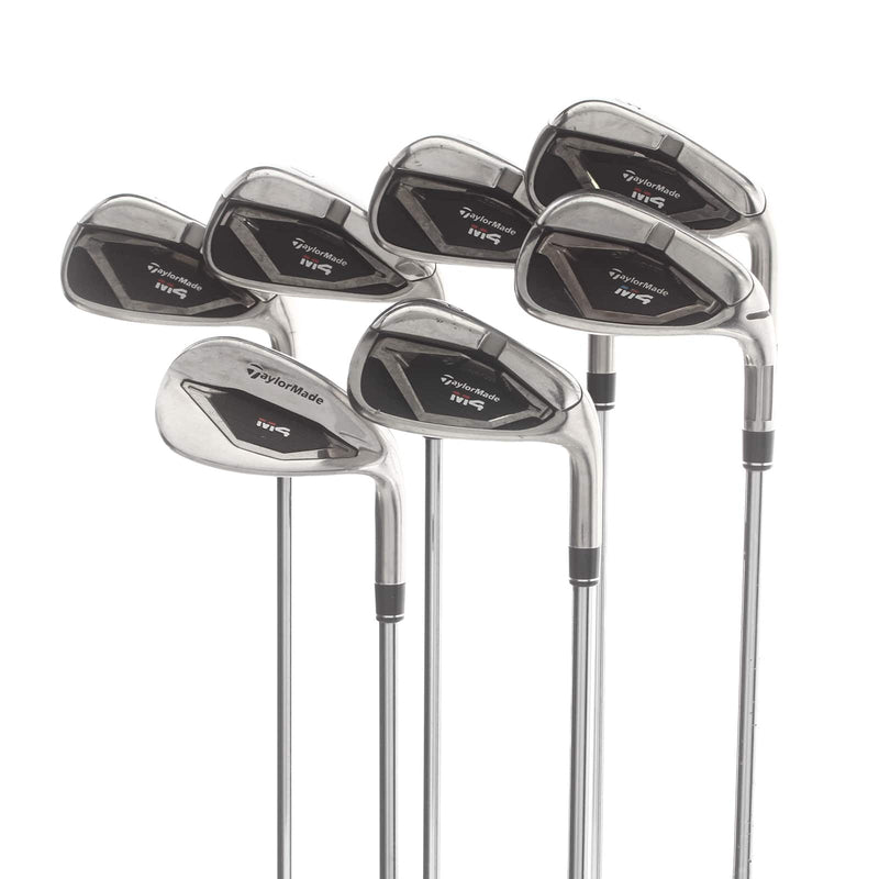 TaylorMade M-4 Steel Mens Right Hand Irons 5-SW Regular - KBS Max 85g