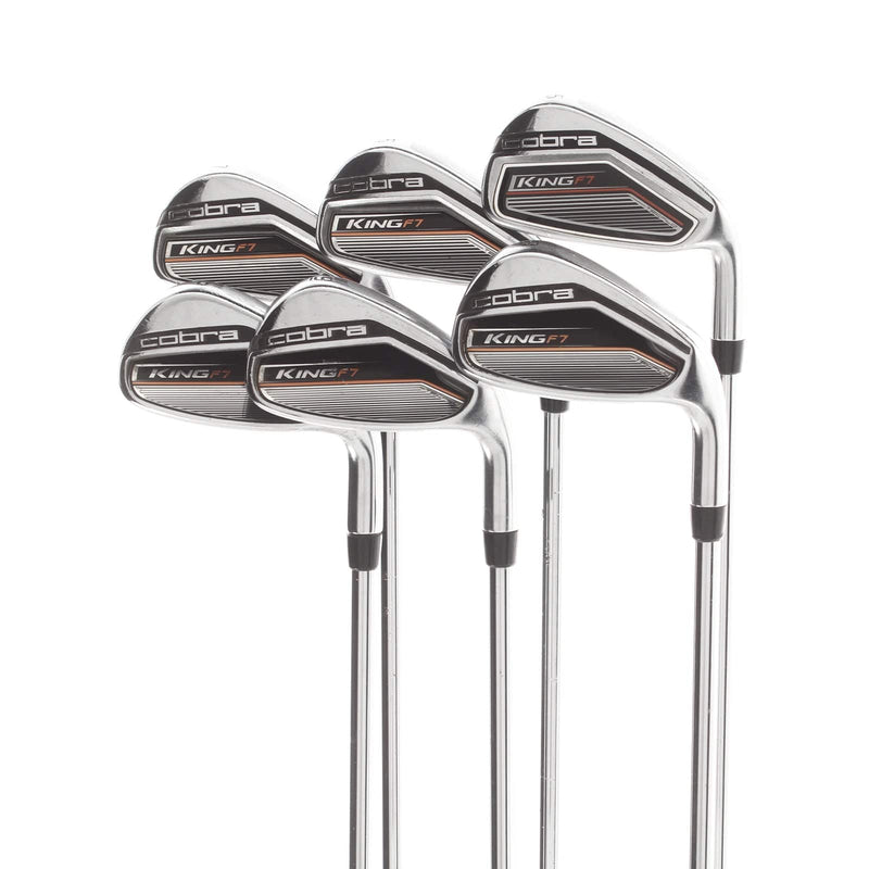 Cobra King F7 Steel Mens Right Hand Irons 5-PW Regular -