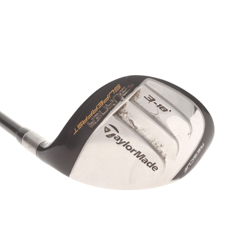 TaylorMade Burner Superfast Graphite Mens Right Hand 3 Hybrid 18* Regular - REAX 60
