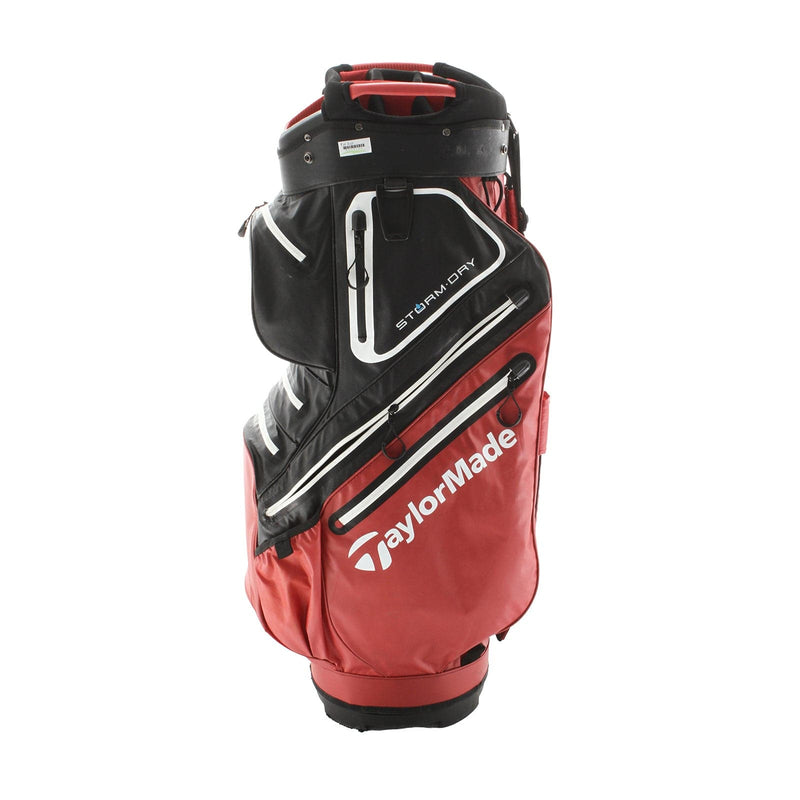 TaylorMade Storm Dry Cart Bag - Black/Red