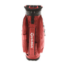 TaylorMade Storm Dry Cart Bag - Black/Red