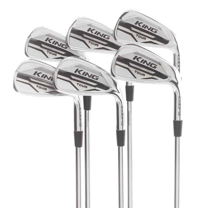 Cobra King Tour Steel Mens Right Hand Irons 5-PW Stiff - KBS $ Taper 120g