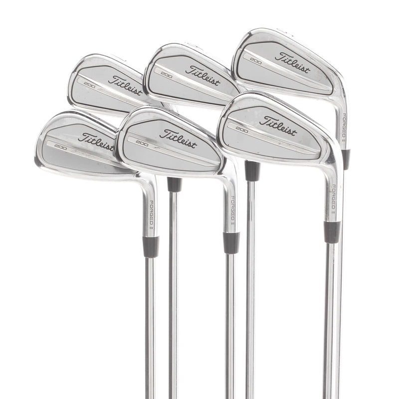 Titleist T200 Steel Mens Right Hand Irons 5-PW Stiff - true temper AMT S300