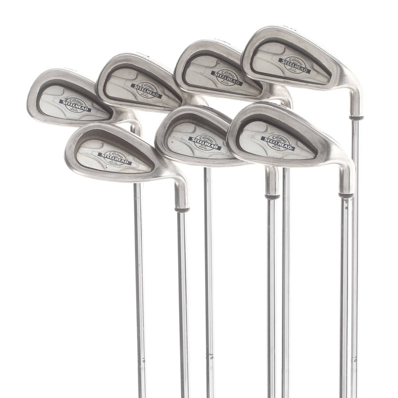 Callaway Steelhead x14 Steel Mens Right Hand Irons 5-SW Regular - Callaway Constant Weight