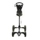 Big Max Flat Fold 3-Wheel Push/Pull Trolley - Black/Green