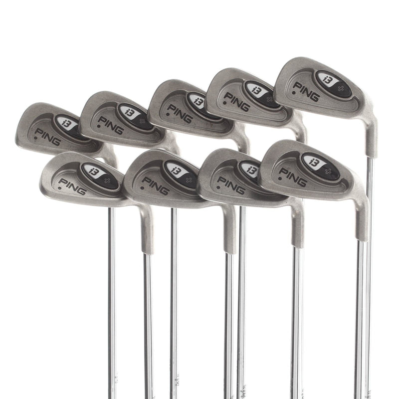 Ping i3 + Steel Mens Right Hand Irons 3-SW Regular - True Temper