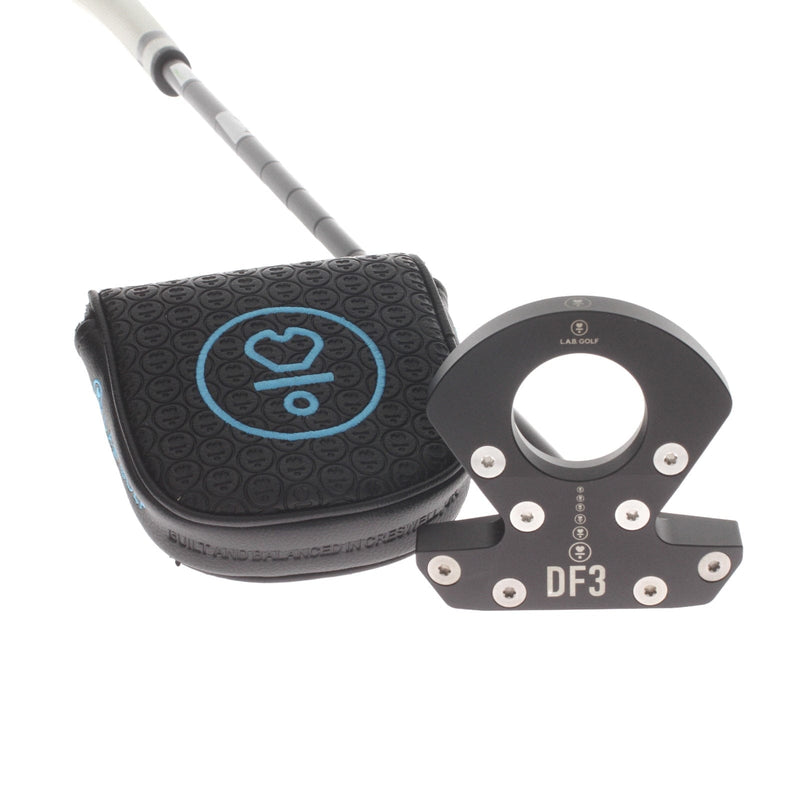 L.A.B. Golf DF3 Mens Right Hand Putter 35" Mallet Lab Golf - Lab Golf Pressed Pistol 2*