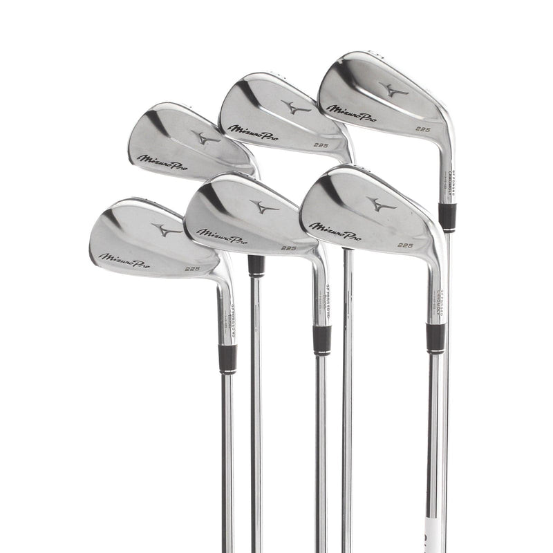 Mizuno Pro 225 Steel Mens Right Hand Irons 5-PW Stiff - Modus N.S. Pro