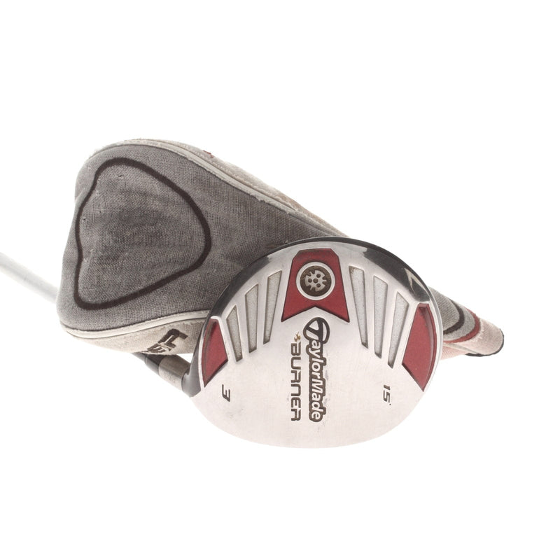 TaylorMade Burner Graphite Mens Right Hand Fairway 3 Wood 15* Stiff - REAX