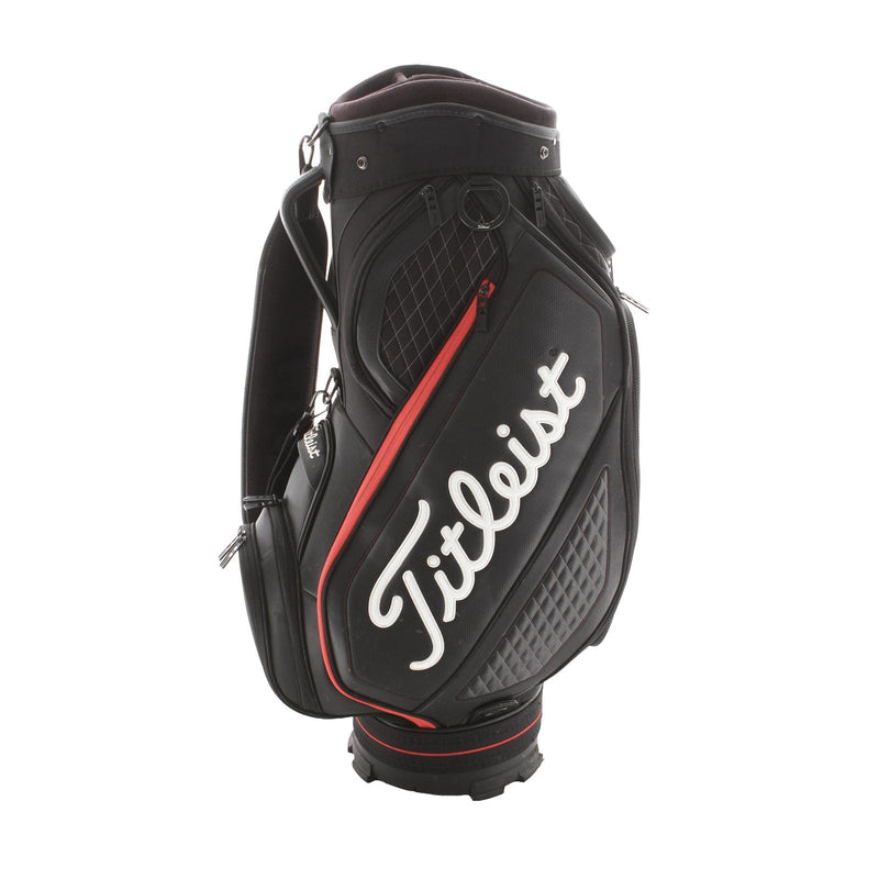 Titleist Staff Bag Tour Bag - Black/Red