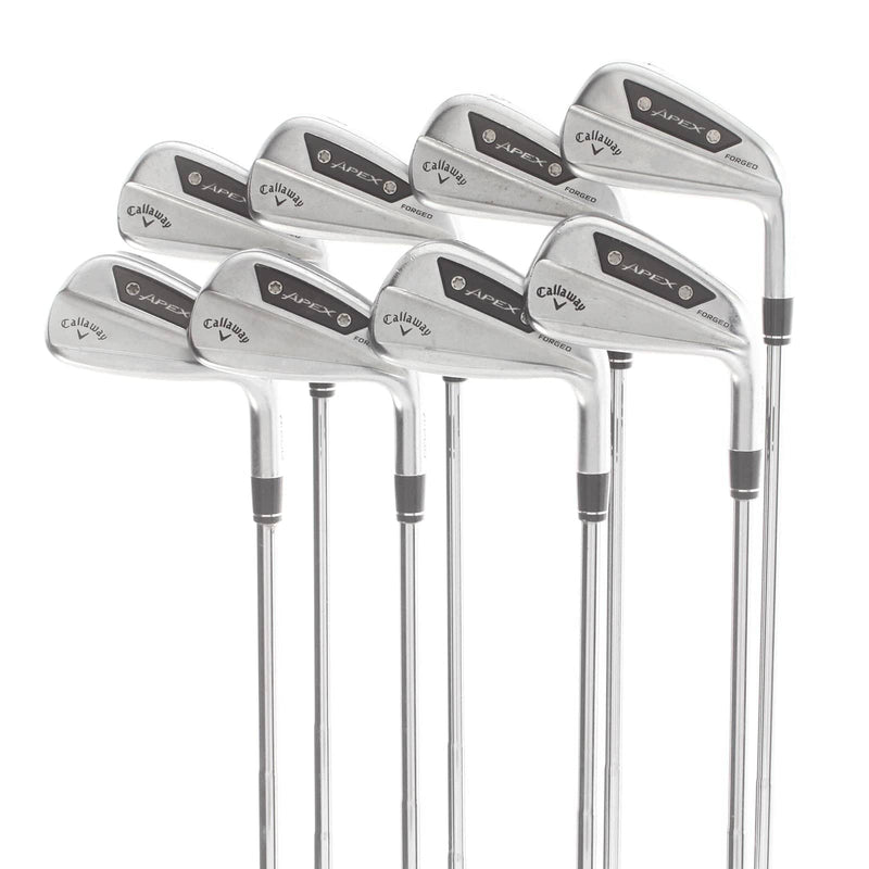 Callaway Apex Forged Steel Mens Right Hand 4-PW-GW Stiff - Dynamic Gold
