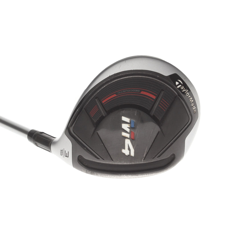 TaylorMade M4 Graphite Mens Right Hand Fairway 3 Wood 15* Stiff - Tensie AV Series 65g