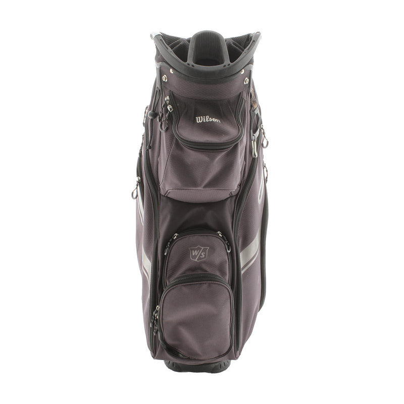 Wilson EXD Cart Bag - Black/Silver