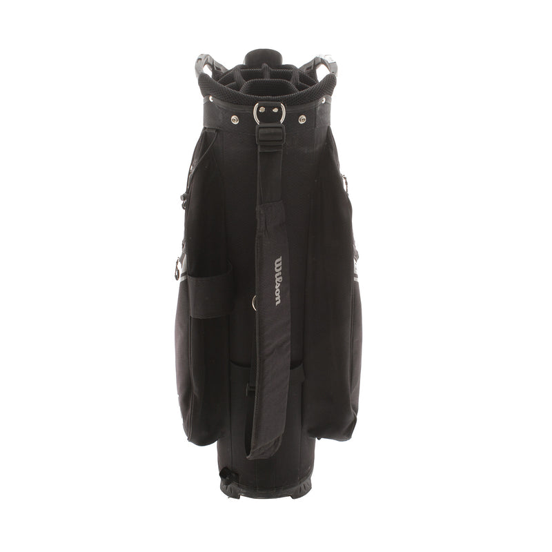 Wilson EXD Cart Bag - Black/Silver