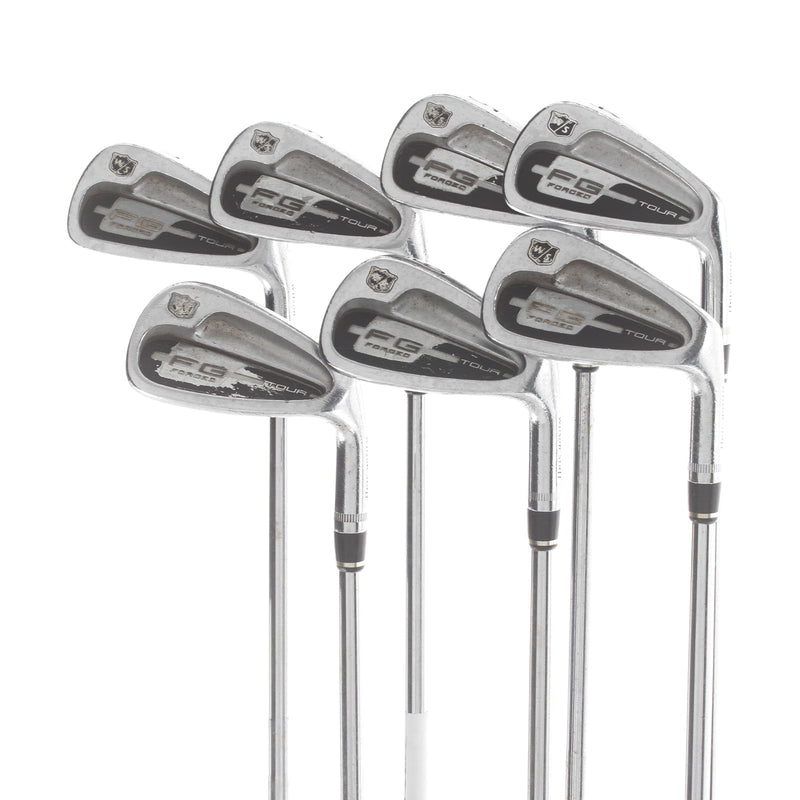 Wilson FG-Tour Forged Steel Mens Right Hand Irons 4-PW Regular - Steel